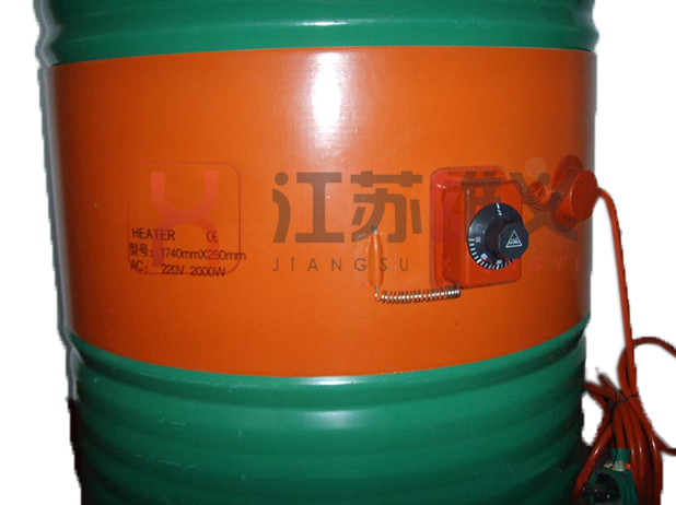 油桶硅橡胶电热器